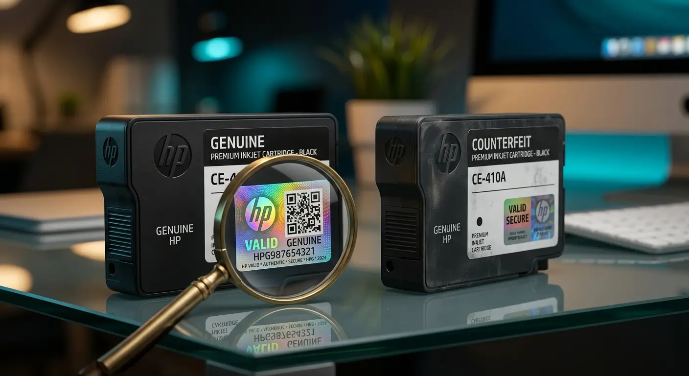 ترفندهای کاربردی برای تشخیص کارتریج اصل از تقلبی 1 روشهای عمومی تشخیص کارتریج اصل از تقلبی