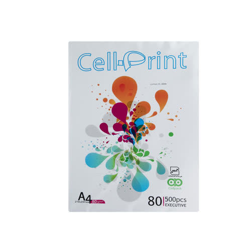کاغذ A4 برند cell-print