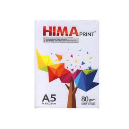کاغذ A5 برند Hima