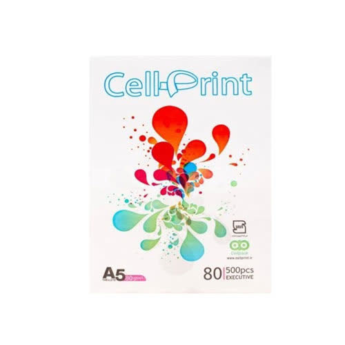 کاغذ A5 برند cell-print
